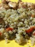 Quinoa colorida (con verduras) en Cecofry