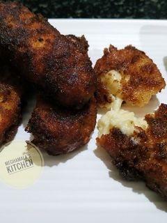 মোজ্জারেলা চিজ স্টিক  (Mozzarella cheese stick recipe in bengali) রেসিপির প্রধান ছবি