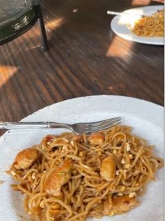 A picture of Chicken Lo Mein.