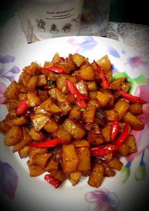 Foto resep Kentang Cabe Kecap Simpel