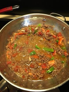 Una foto de Picadillo de Res al Tomate