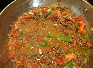 Una foto de Picadillo de Res al Tomate