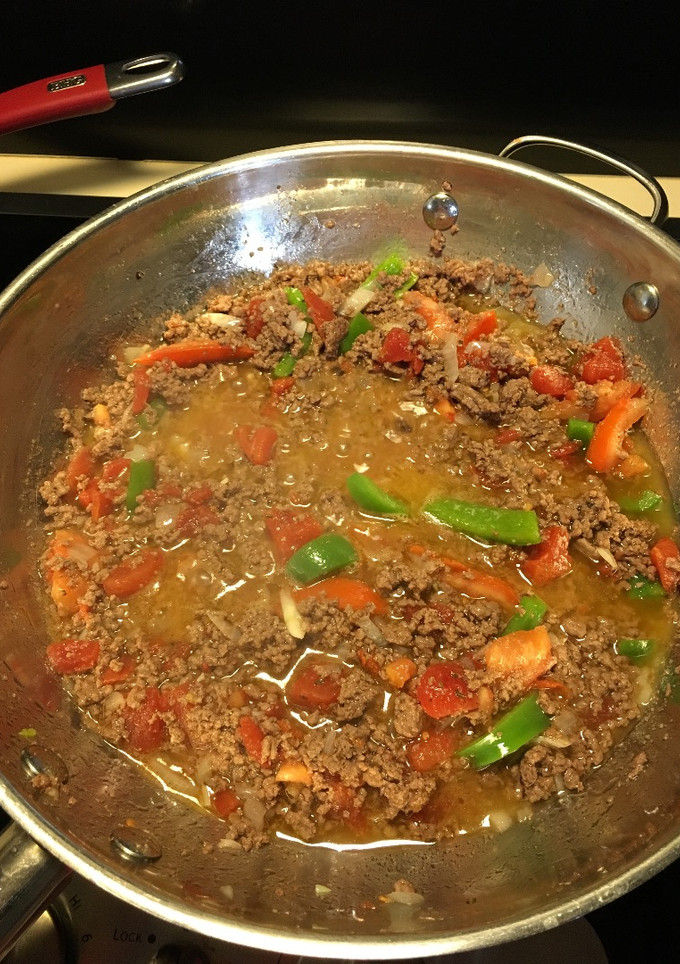 Una foto de Picadillo de Res al Tomate