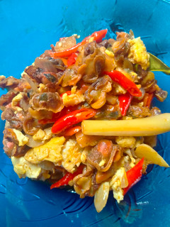Foto resep Kerang tumis pedas