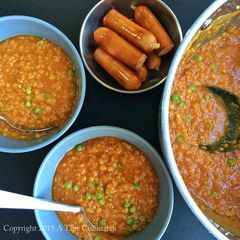 A picture of Curried Red Lentils.