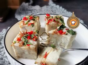 Gambar Kuih Keladi Kukus (Ou Kuih)