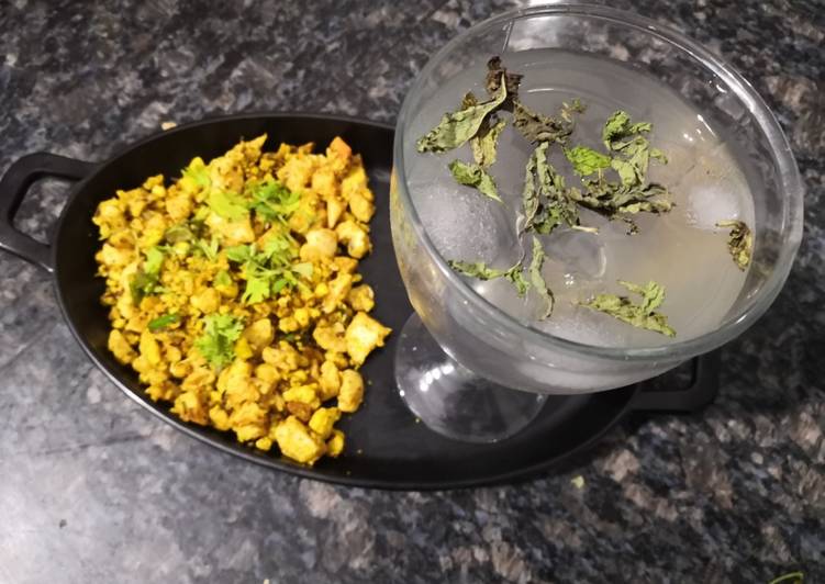 Simple Way to Prepare Perfect Boiled scrambled egg with nimbu sharbat