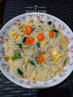 Foto resep 90. MISOA KUAH DAGING SAPI