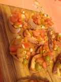 Tricolor Bruschetta