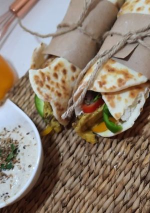 عکسی از دستور شاورما 🌮