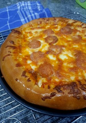 Foto resep PIZZA HUT GEMBUL BY ACCIDENT🤣🙏
