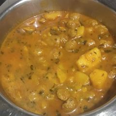 A picture of Soyabean Aloo.