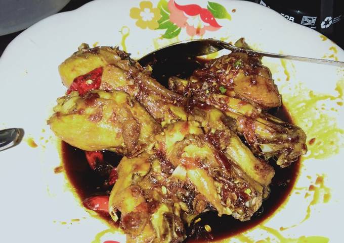 Cara Gampang Menyiapkan Ayam Kecap Khas Palembang, Bikin Ngiler