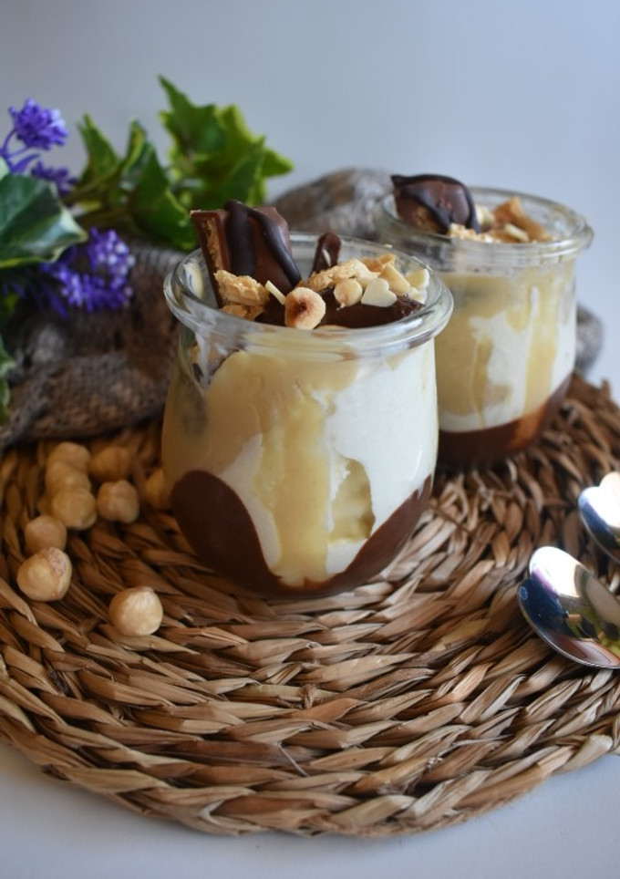 Una foto de Mcflurry Kinder Bueno saludable con heladera Ninja