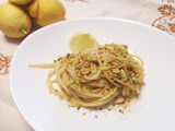 Pasta al limone e pistacchi