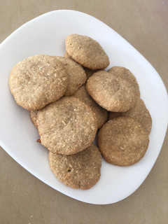 Una foto de Tapitas de alfajores saludables