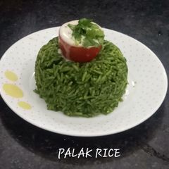 Palak Rice A picture of Palak Rice.