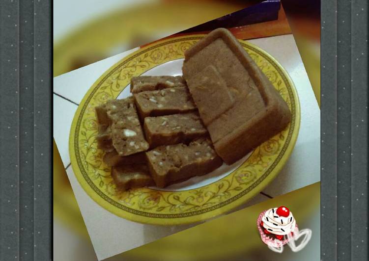 Bolu kukus keju kelapa muda (no :mixer,oven,baking powder)