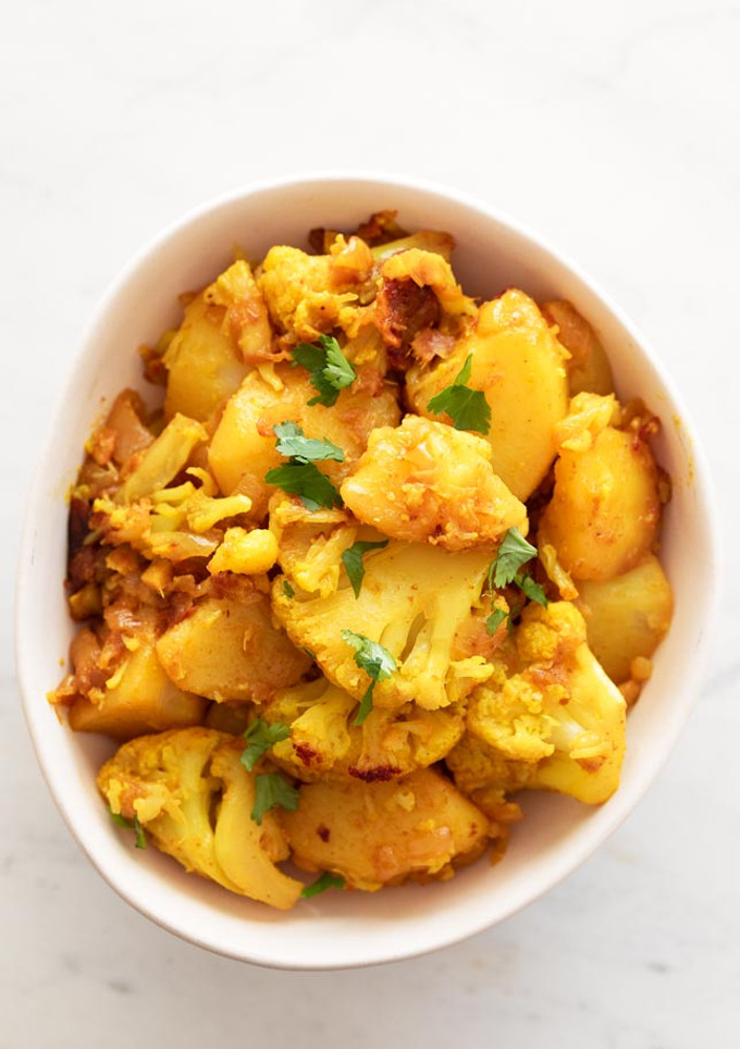 Una foto de Aloo Gobi