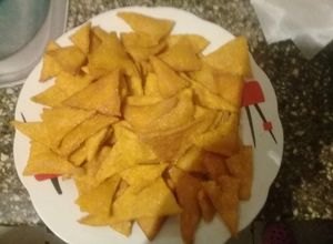 Una foto de Doritos caseros súper fáciles