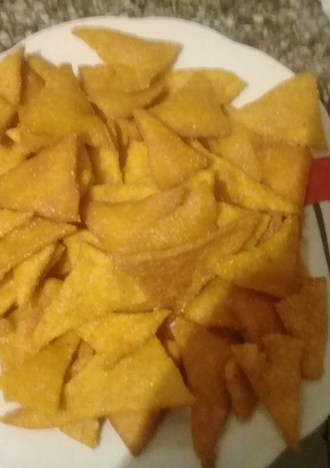 Una foto de Doritos caseros súper fáciles