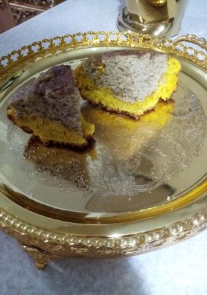 عکسی از دستور کیک گلاب