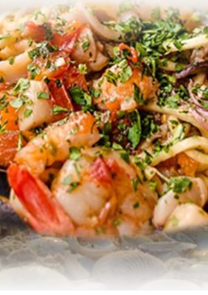 Foto principal de Tallarines con frutos de mar
