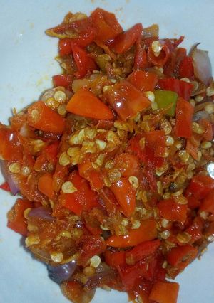 Foto resep Sambal tolenjeng ciamis