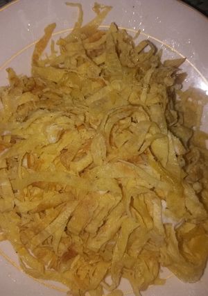 Foto resep Telur dadar suir(pelengkap nasi kuning dan nasi uduk)