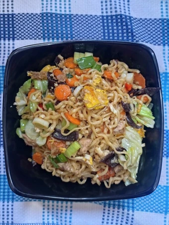 Cara Mudah Membikin Resep Mie Goreng Full Sayur Simple yang  Bikin Ketagihan Anti Ribet, Uenak Banget