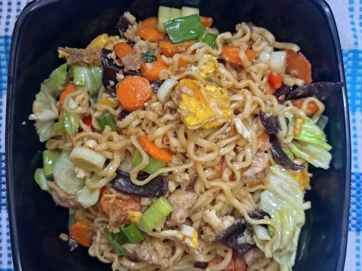 Cara Mudah Membikin Resep Mie Goreng Full Sayur Simple yang  Bikin Ketagihan Anti Ribet, Uenak Banget