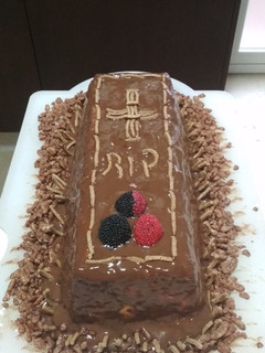 Una foto de Tarta de galletas de muerte