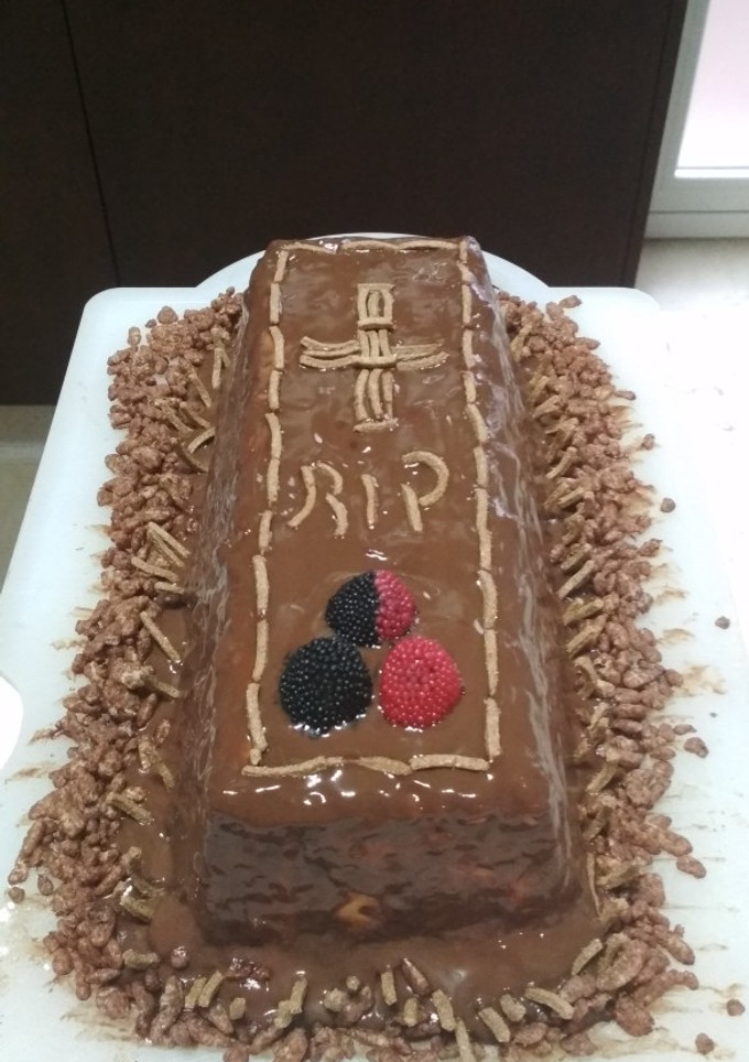Una foto de Tarta de galletas de muerte