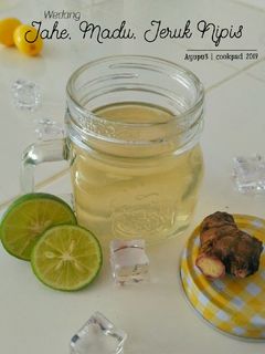 Foto resep Wedang Jahe, Madu, Jeruk Nipis