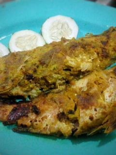 Foto resep Ikan Kerapu Cabai Hijau Panggang Teflon