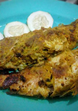 Foto resep Ikan Kerapu Cabai Hijau Panggang Teflon