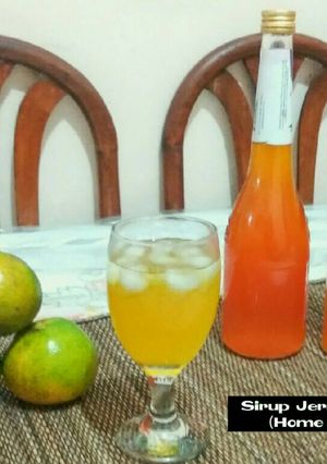 Foto resep Sirup Jeruk Keprok (Home Made) ✅
