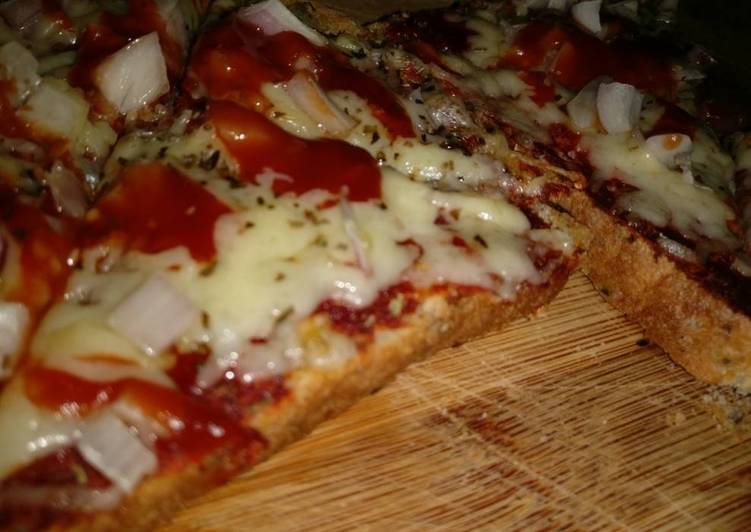 Easiest Way to Make Super Quick Homemade Easy Almost Pizza