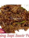 Daging Sapi Suwir Pedas