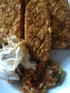Foto resep Tempe sambal goang kencur