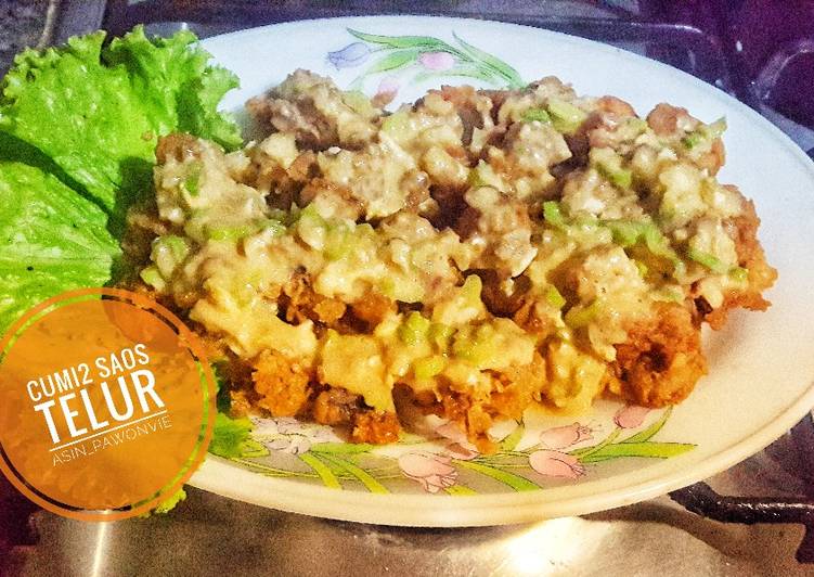 Cumi Saos Telur Asin #BikinRamadanBerkesan @Day 24