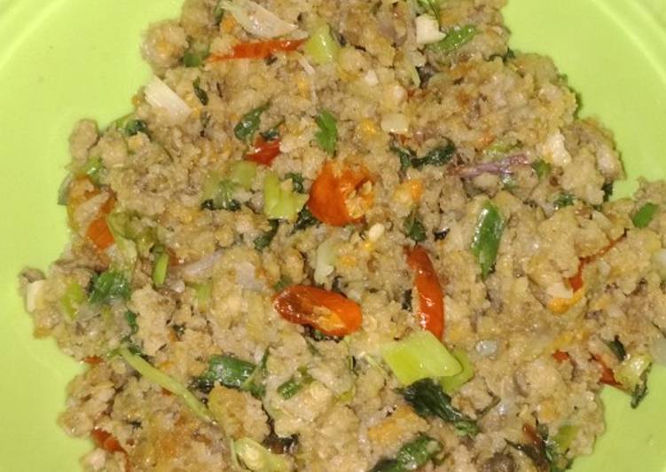 Cara Gampang Memasak Tumis oncom kemangi, Bisa Manjain Lidah