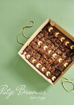 Foto resep Fudgy Brownies Shiny Crust