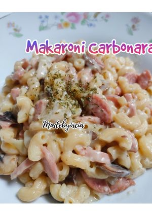 Foto resep Makaroni Carbonara (madebyircia)