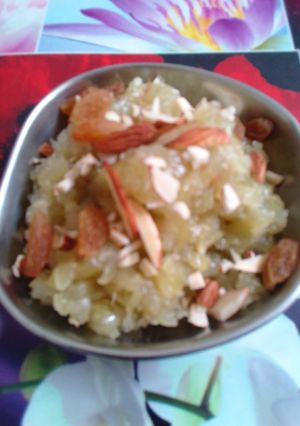A picture of Pumpkin halwa.