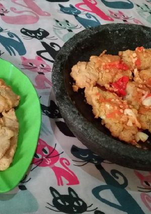 Foto resep Telor geprek crispy