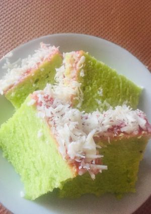 Foto resep Brownies kukus pandan