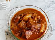 Gambar bistik daging pedas