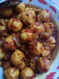 Foto resep Pentol baso ayam mercon ala mama meisyah