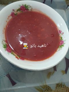 عکسی از دستور سس تند خانگی مامان پز 👩🏻🍳 🌶️